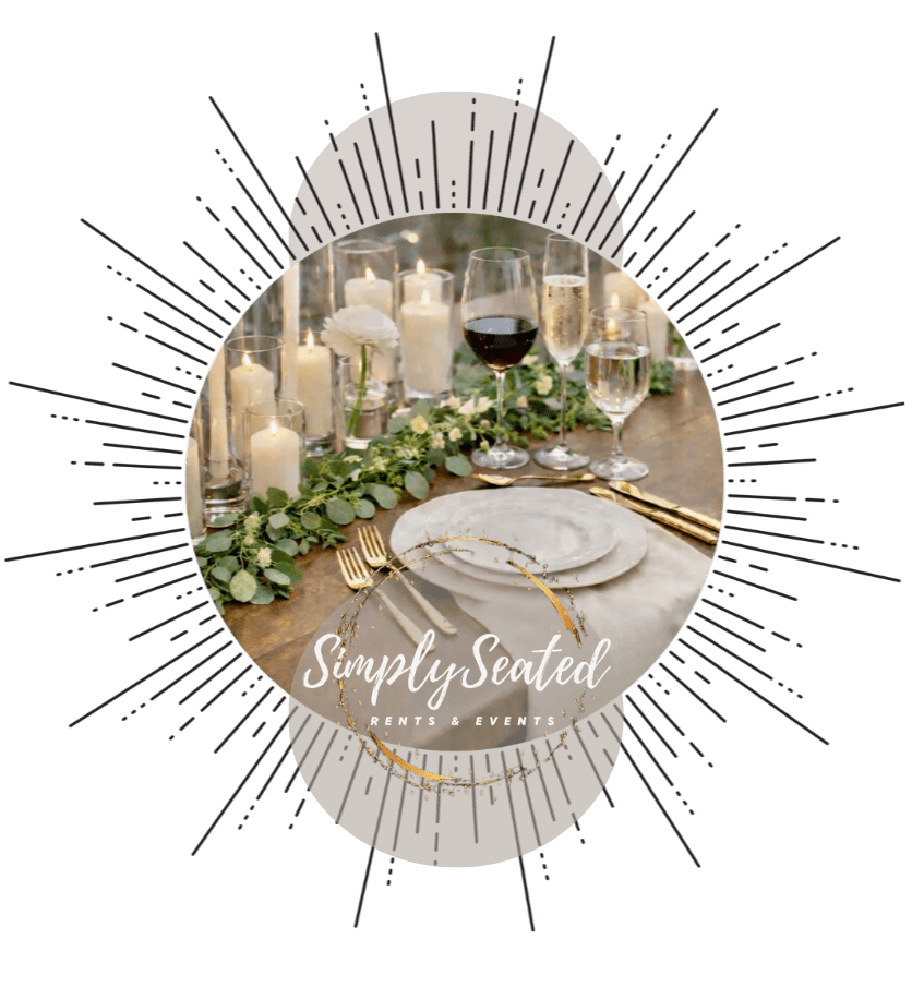 Simply Seated Rents and Events Sunburst Logo