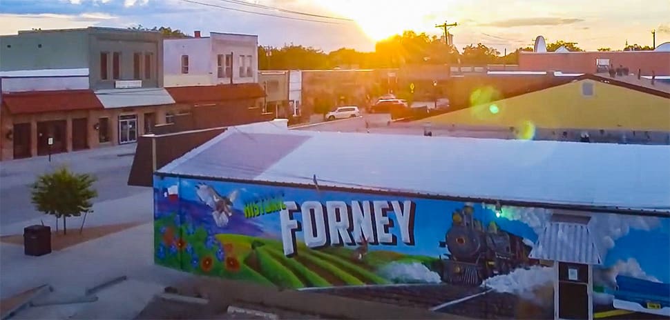 Forney TX mural