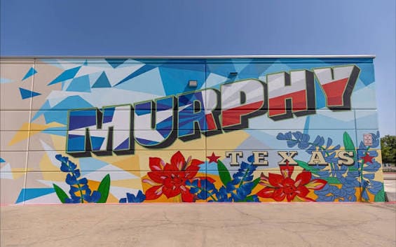 Murphy TX Mural